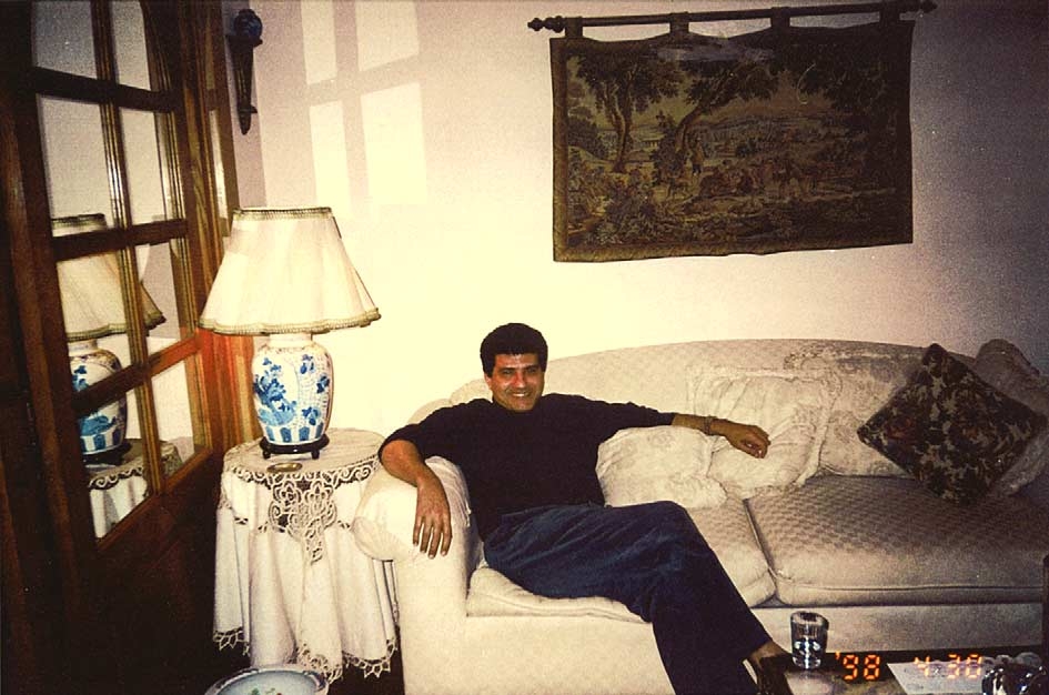 El Naschie in his private office in Cairo.